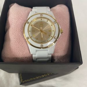 White ceramic Juicy Couture watch